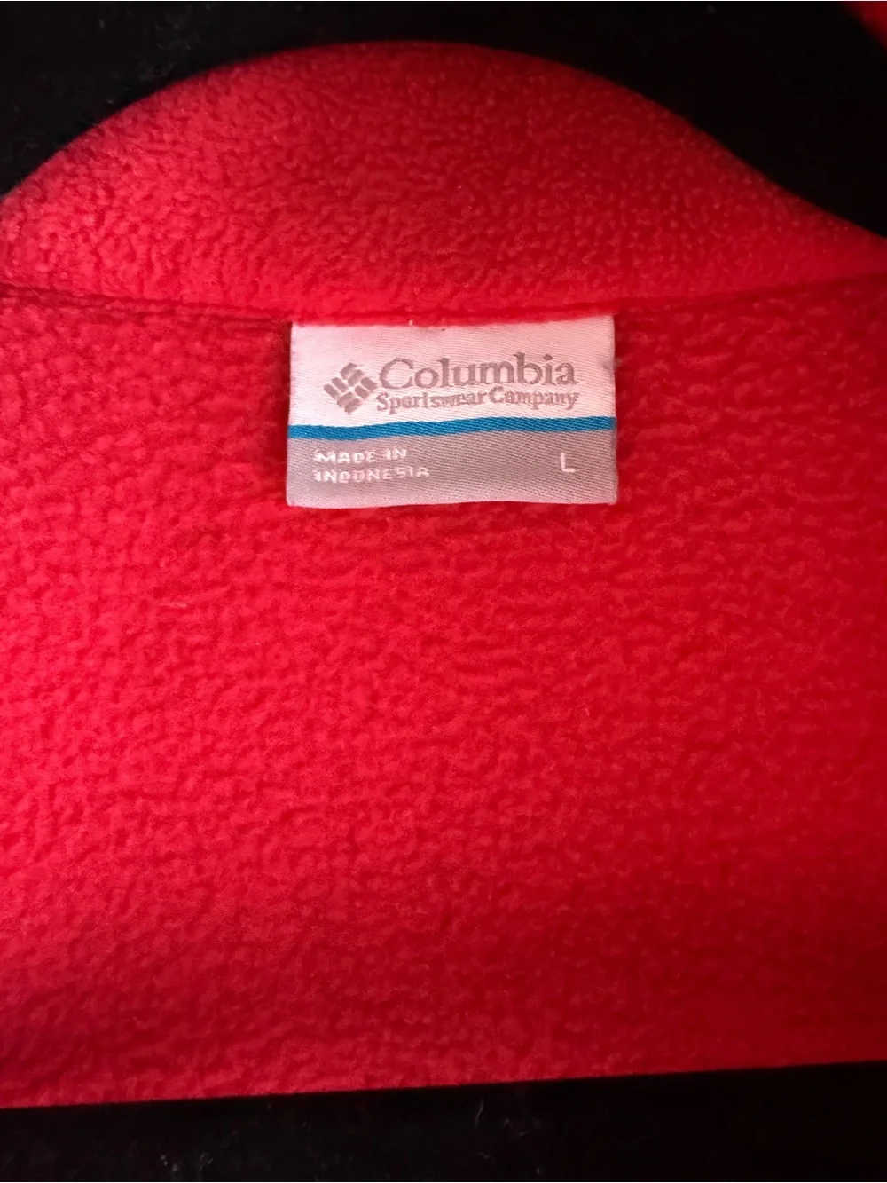 Columbia Kids Red Full-Zip Fleece Jacket